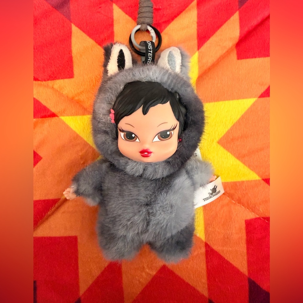 Custom (Handmade) Bratz Labubu with Keychain